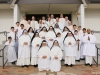 18 Solemnly Professed Canonesses with Servers and Clergy