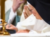 22 Prioress signing the formula of profession