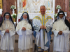 33-Sr.-Mary-Dismas-with-Prioress-Junior-Mistress-and-Fr.-Gregory-Beaumont-Pastor-of-St.-Malachys